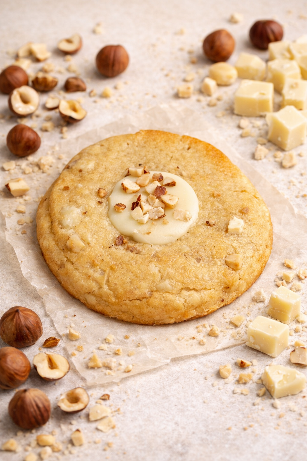 Cookie Noisette & chocolat blanc