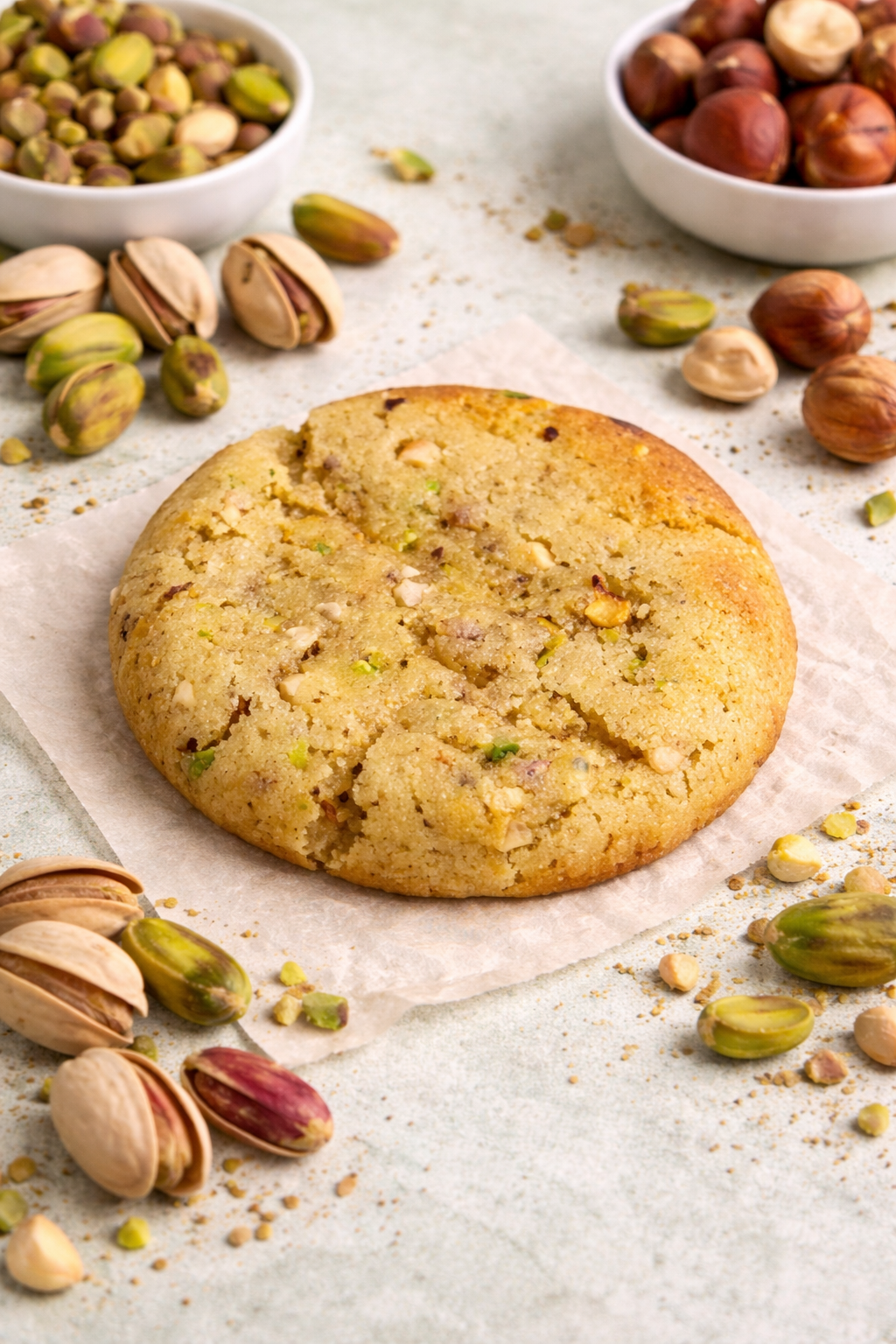 Cookie pistache & noisette