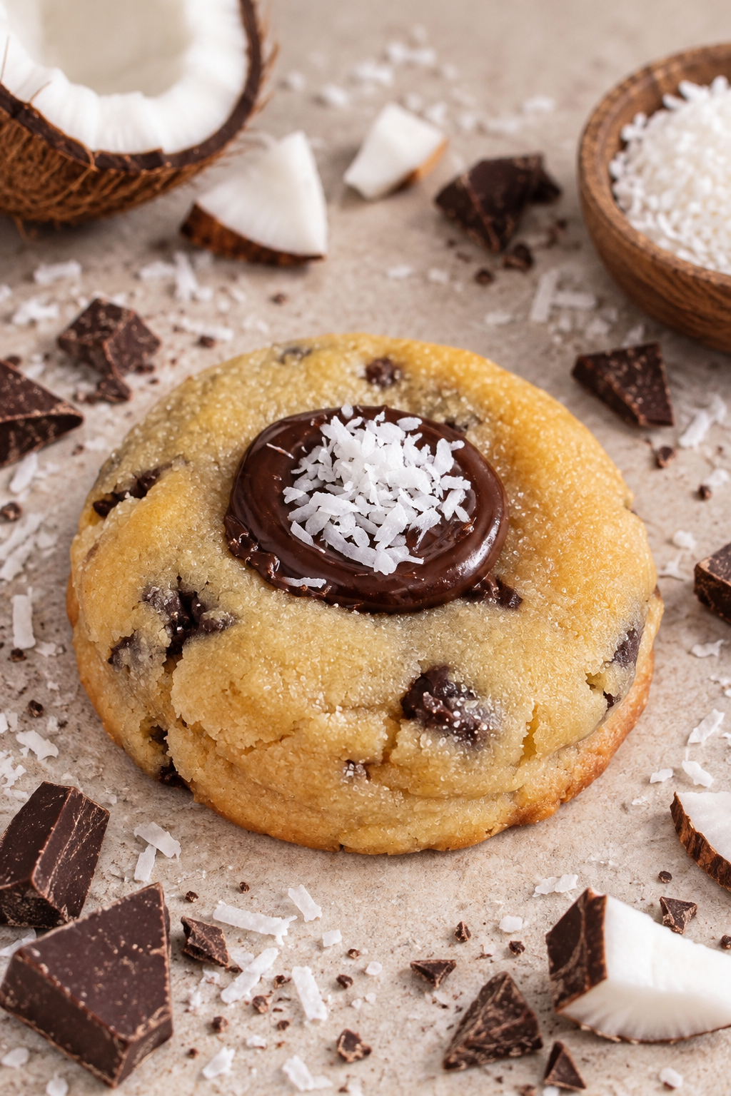 Cookie Evan (noix de coco chocolat noir)