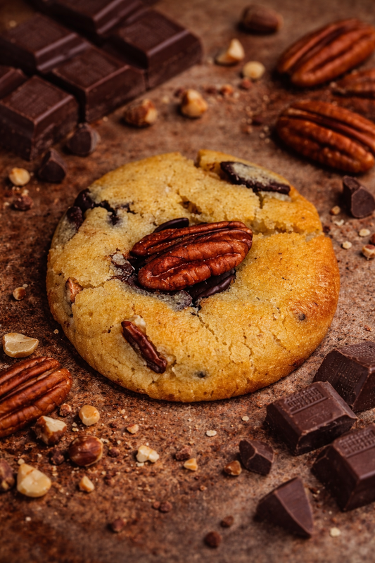 Cookie pécan chocolat noir